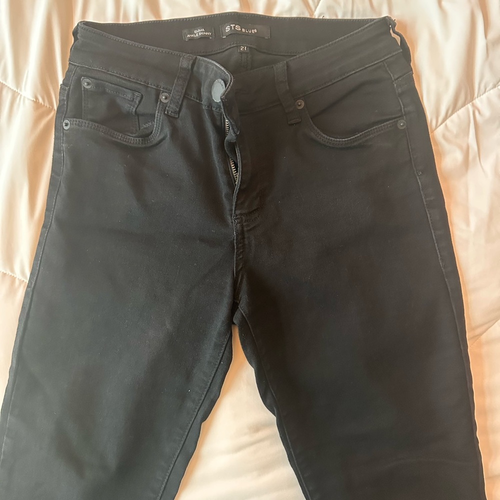 STS Blue Women's Black Skinny Jeans